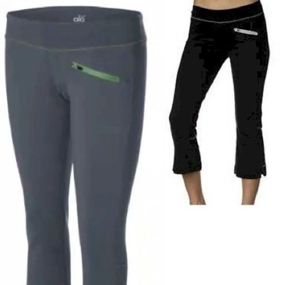 Relaxed Fit Capri Workout Pants